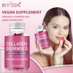 Collagen skin nail gummies